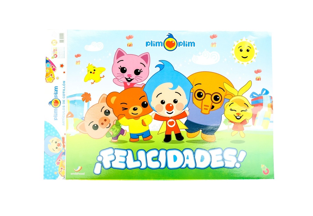 AFICHE FELICIDADES PLIM PLIM  x1 C.O