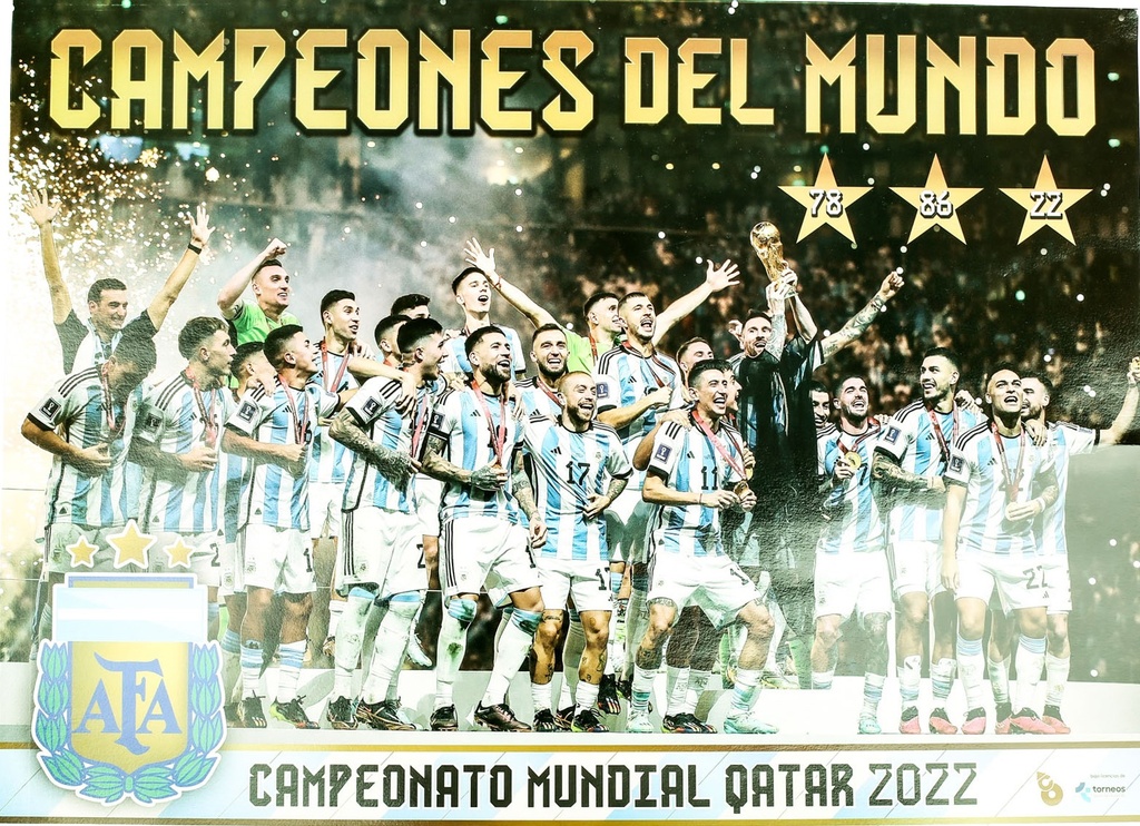 AFICHE SELECCION ARGENTINA x1 C.O