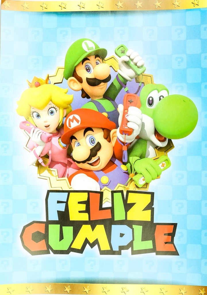 AFICHE MARIO