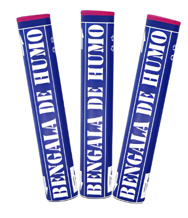 BENGALA DE HUMO PARTY STORE AZUL