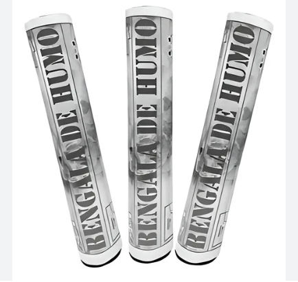 BENGALA DE HUMO BLANCO PARTY STORE x1