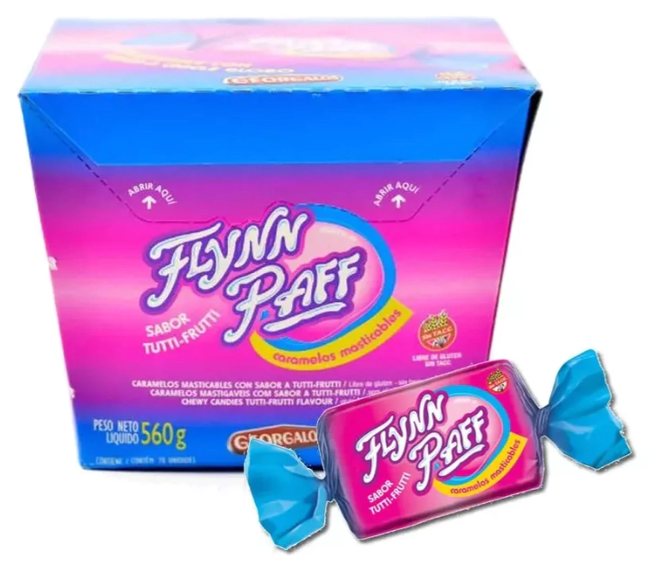 CARAMELO FLYNN PAFF TUTTI-FRUTTI GEORGALOS x560g 273