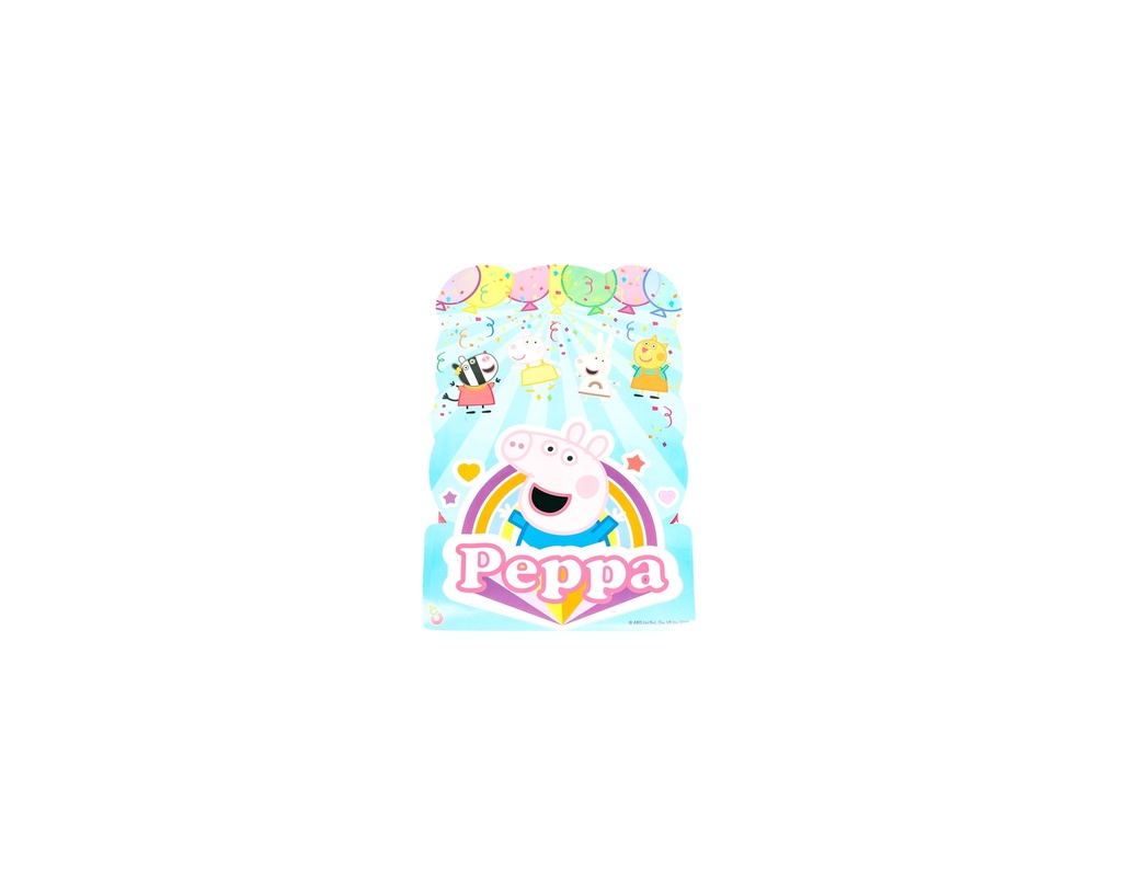 PIÑATA CARTON PEPPA PIG x1 C.O