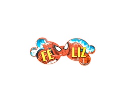 BANDERIN HOMBRE ARAÑA x1 C.O